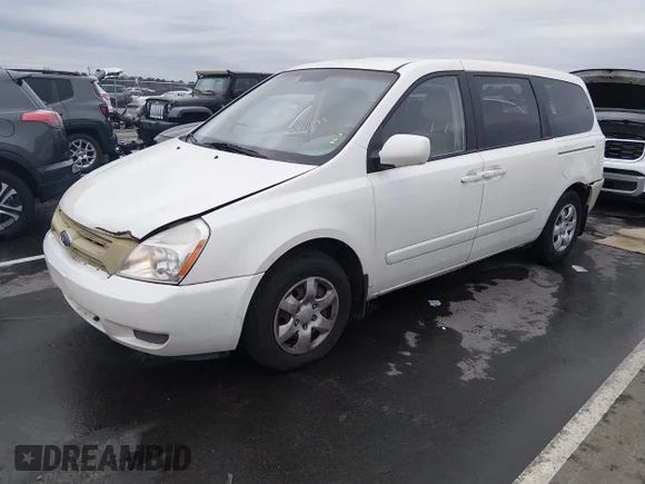 ✅ 2006 Kia Sedona LX • VIN: KNDMB233566052890 • Lot: 44316795. Wystawiony na IAAI z przebiegiem 258 299 mil. Bezpłatny archiwum sprzedaży aukcyjnych z USA i szczegółowy raport historii pojazdu na DreamBid. Zdjęcie 2.