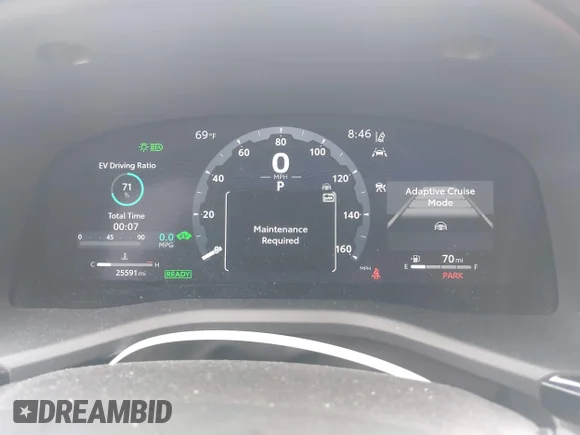 ✅ 2025 Toyota Camry SE • VIN: 4T1DBADK7SU030519 • Lot: 45214979. Wystawiony na IAAI z przebiegiem 25 591 mil. Bezpłatny archiwum sprzedaży aukcyjnych z USA i szczegółowy raport historii pojazdu na DreamBid. Zdjęcie 7.