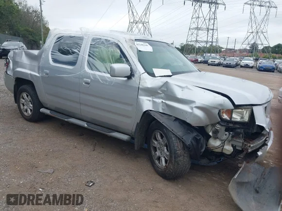 ✅ 2007 Honda Ridgeline RTL • VIN: 2HJYK16577H515004 • Лот: 43246249. Опубликован ранее на IAAI с пробегом Не указан. Бесплатный доступ к архиву аукционных продаж из США и подробный отчёт об истории автомобиля на DreamBid. Изображение 1.