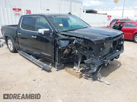 ✅ 2021 GMC Sierra 1500 SLT • VIN: 3GTP8DEDXMG231158 • Lot: 42188032. Listed on IAAI with 83,190 mi. Free auction sales archive from the USA and detailed vehicle history report at DreamBid. Image 1.