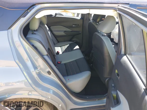 ✅ 2023 Nissan Kicks SR • VIN: 3N1CP5DV8PL490179 • Lot: 45111281. Listed on IAAI with 38,156 mi. Free auction sales archive from the USA and detailed vehicle history report at DreamBid. Image 8.