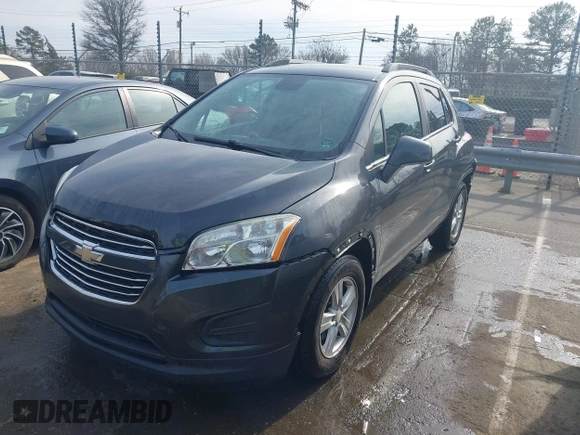 ✅ 2016 Chevrolet Trax LT • VIN: 3GNCJLSB1GL221248 • Lot: 44440991. Wystawiony na IAAI z przebiegiem 1 248 789 mil. Bezpłatny archiwum sprzedaży aukcyjnych z USA i szczegółowy raport historii pojazdu na DreamBid. Zdjęcie 2.