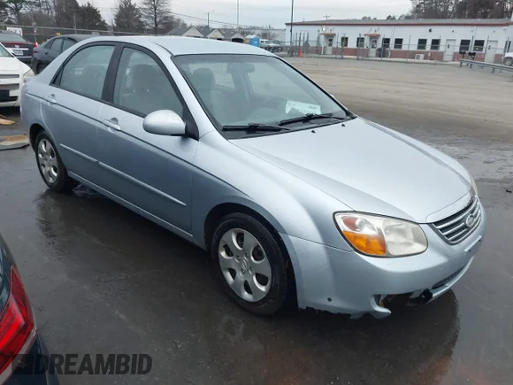 ✅ 2008 Kia Spectra EX • VIN: KNAFE122385503663 • Лот: 41525062. Опубликован ранее на IAAI с пробегом 166 941 миль. Бесплатный доступ к архиву аукционных продаж из США и подробный отчёт об истории автомобиля на DreamBid. Изображение 1.