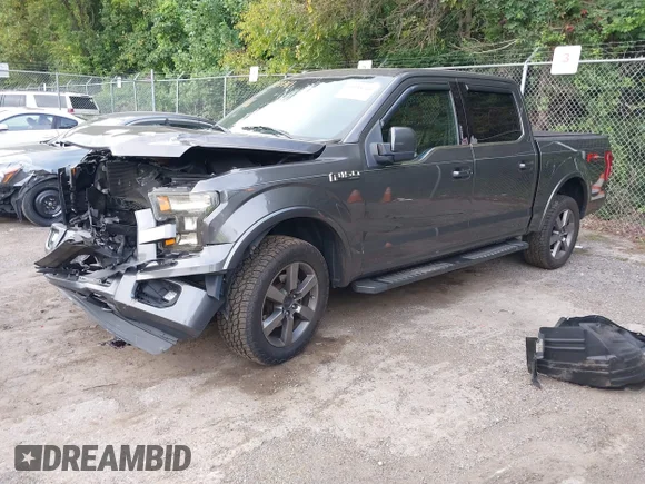 ✅ 2015 Ford F-150 XLT • VIN: 1FTEW1EF4FKE57494 • Лот: 43233761. Опубліковано раніше на IAAI з пробігом 129 004 миль. Безкоштовний доступ до архіву аукціонних продажів зі США та докладний звіт про історію автомобіля на DreamBid. Зображення 2.