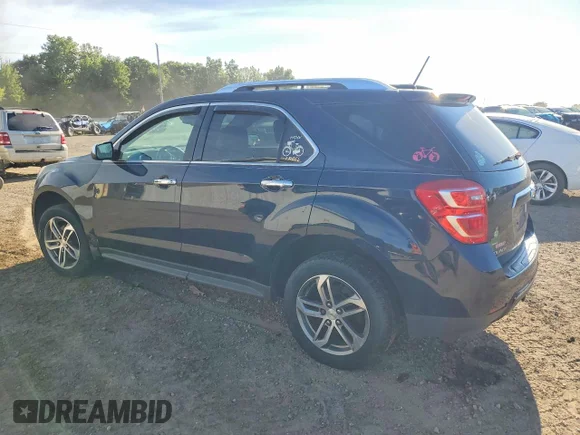 ✅ 2017 Chevrolet Equinox Premier • VIN: 2GNALDEK1H6296346 • Лот: 58654136. Опубліковано раніше на Copart з пробігом 158 705 миль. Безкоштовний доступ до архіву аукціонних продажів зі США та докладний звіт про історію автомобіля на DreamBid. Зображення 2.