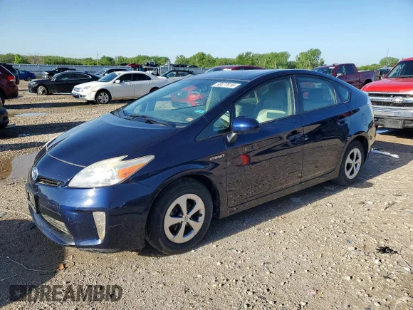 ✅ 2013 Toyota Prius One • VIN: JTDKN3DU8D0344965 • Lot: 50477616. Listed on Copart with 97,995 mi. Free auction sales archive from the USA and detailed vehicle history report at DreamBid. Image 1.