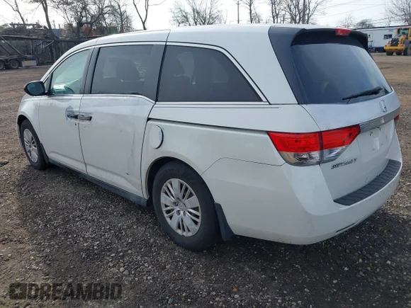 ✅ 2014 Honda Odyssey LX • VIN: 5FNRL5H25EB070037 • Лот: 44731332. Опубликован ранее на IAAI с пробегом 209 208 миль. Бесплатный доступ к архиву аукционных продаж из США и подробный отчёт об истории автомобиля на DreamBid. Изображение 3.