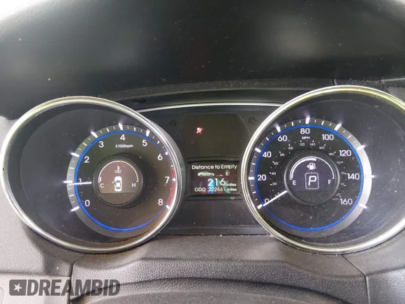 ✅ 2013 Hyundai Sonata GLS • VIN: 5NPEB4AC3DH722281 • Lot: 45591986. Listed on IAAI with 222,661 mi. Free auction sales archive from the USA and detailed vehicle history report at DreamBid. Image 7.