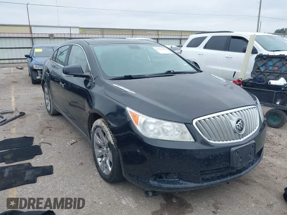 ✅ 2012 Buick LaCrosse Premium 3 • VIN: 1G4GH5E39CF112218 • Лот: 41621610. Опубликован ранее на IAAI с пробегом 166 521 миль. Бесплатный доступ к архиву аукционных продаж из США и подробный отчёт об истории автомобиля на DreamBid. Изображение 1.