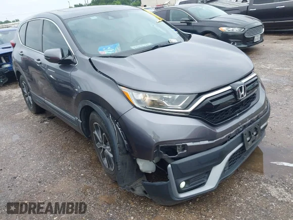 ✅ 2021 Honda CR-V EX • VIN: 2HKRW1H50MH425058 • Lot: 45365570. Listed on IAAI with 85,977 mi. Free auction sales archive from the USA and detailed vehicle history report at DreamBid. Image 1.