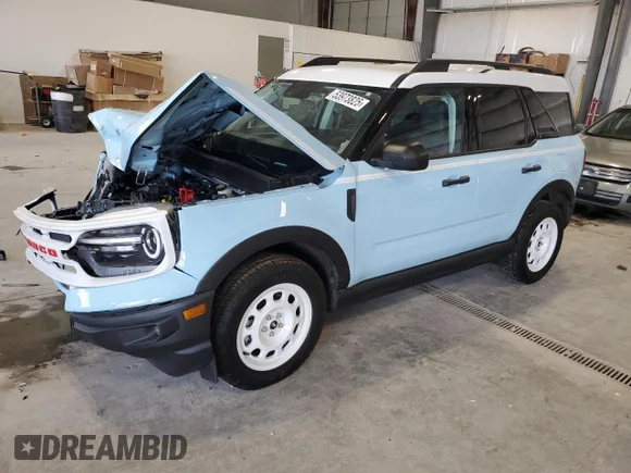 ✅ 2024 Ford Bronco Sport Heritage • VIN: 3FMCR9G69RRE94031 • Lot: 53973825. Wystawiony na Copart z przebiegiem 8 628 mil. Bezpłatny archiwum sprzedaży aukcyjnych z USA i szczegółowy raport historii pojazdu na DreamBid. Zdjęcie 1.