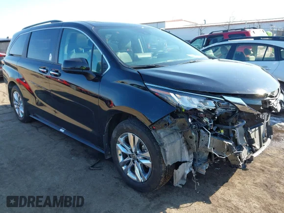 ✅ 2023 Toyota Sienna XLE • VIN: 5TDJSKFC4PS103991 • Лот: 44381585. Опубліковано раніше на IAAI з пробігом 25 209 миль. Безкоштовний доступ до архіву аукціонних продажів зі США та докладний звіт про історію автомобіля на DreamBid. Зображення 1.