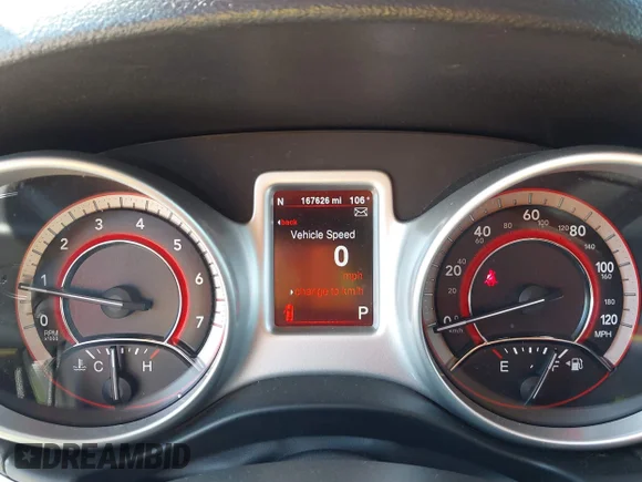 ✅ 2014 Dodge Journey SXT • VIN: 3C4PDCBBXET171061 • Lot: 43149103. Wystawiony na IAAI z przebiegiem 167 626 mil. Bezpłatny archiwum sprzedaży aukcyjnych z USA i szczegółowy raport historii pojazdu na DreamBid. Zdjęcie 7.