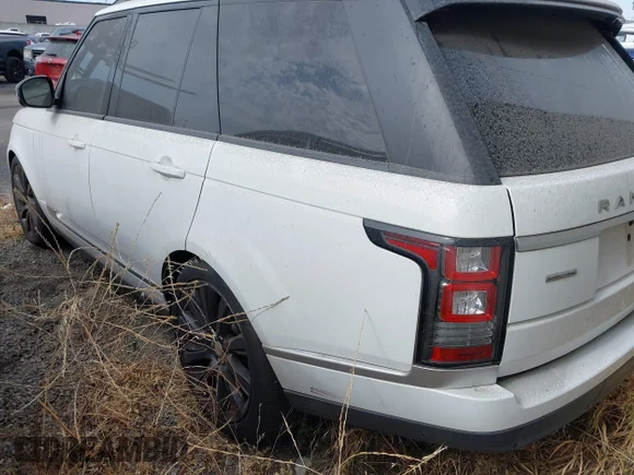 ✅ 2014 Land Rover Range Rover Supercharged • VIN: SALGS2TF3EA193033 • Lot: 45243134. Listed on IAAI with 136,234 mi. Free auction sales archive from the USA and detailed vehicle history report at DreamBid. Image 3.
