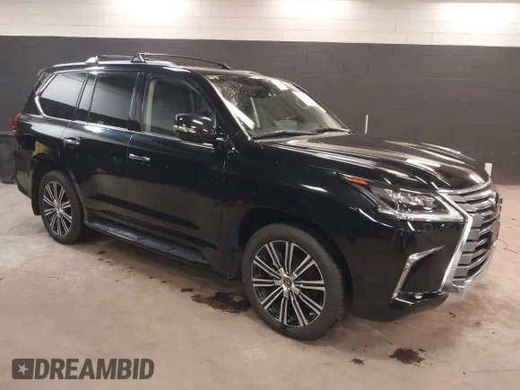 ✅ 2021 Lexus LX 570 • VIN: JTJDY7AX0M4352294 • Lot: 42341156. Wystawiony na IAAI z przebiegiem 18 398 mil. Bezpłatny archiwum sprzedaży aukcyjnych z USA i szczegółowy raport historii pojazdu na DreamBid. Zdjęcie 1.