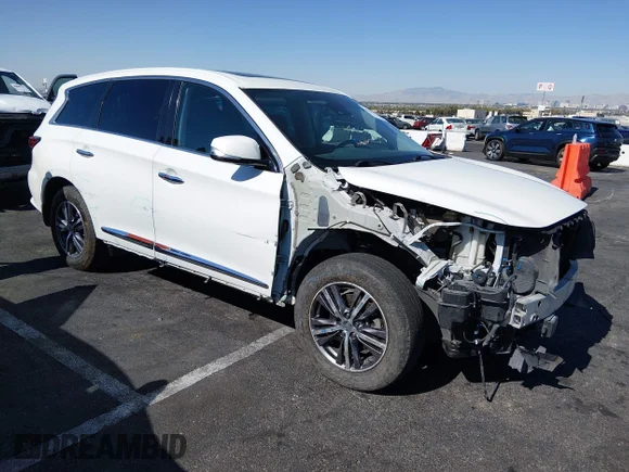 ✅ 2019 Infiniti QX60 Luxe • VIN: 5N1DL0MN5KC503440 • Lot: 45055455. Wystawiony na IAAI z przebiegiem 69 987 mil. Bezpłatny archiwum sprzedaży aukcyjnych z USA i szczegółowy raport historii pojazdu na DreamBid. Zdjęcie 1.