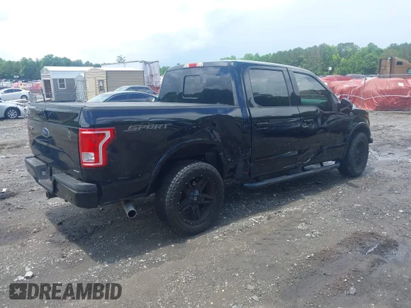 ✅ 2016 Ford F-150 XL • VIN: 1FTEW1CF1GFC25898 • Lot: 45202980. Listed on IAAI with 126,447 mi. Free auction sales archive from the USA and detailed vehicle history report at DreamBid. Image 4.