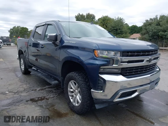 ✅ 2020 Chevrolet Silverado 1500 LT • VIN: 3GCPWCEK4LG142554 • Lot: 43380768. Listed on IAAI with 100,369 mi. Free auction sales archive from the USA and detailed vehicle history report at DreamBid. Image 1.
