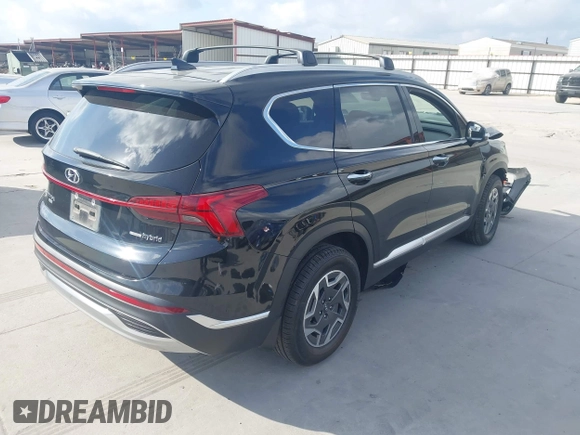 ✅ 2021 Hyundai Santa Fe Blue • VIN: KM8S2DA13MU013210 • Lot: 44748510. Wystawiony na IAAI z przebiegiem 80 205 mil. Bezpłatny archiwum sprzedaży aukcyjnych z USA i szczegółowy raport historii pojazdu na DreamBid. Zdjęcie 4.