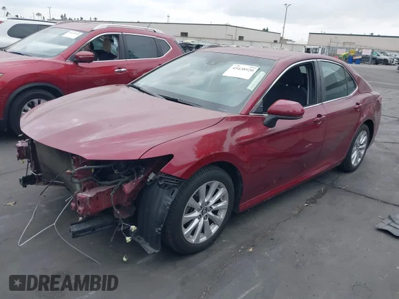 ✅ 2018 Toyota Camry LE • VIN: 4T1B11HKXJU517149 • Lot: 45438920. Listed on IAAI with 158,127 mi. Free auction sales archive from the USA and detailed vehicle history report at DreamBid. Image 2.