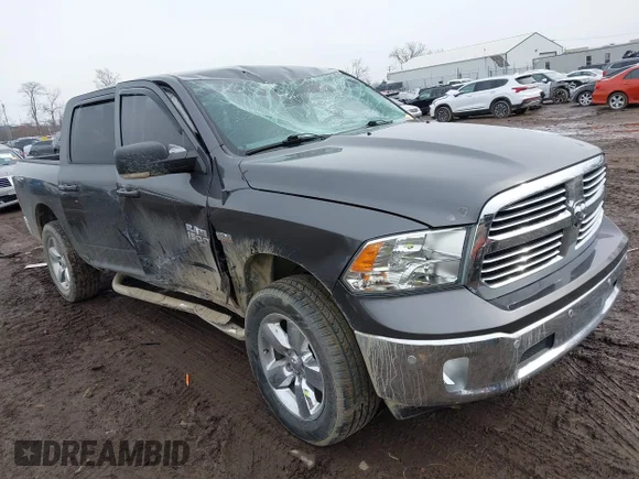 ✅ 2019 Ram 1500 Warlock • VIN: 1C6RR7LT3KS523748 • Lot: 44454658. Listed on IAAI with 59,034 mi. Free auction sales archive from the USA and detailed vehicle history report at DreamBid. Image 1.