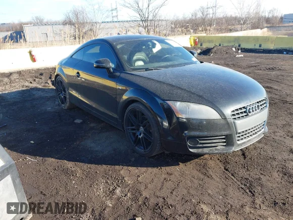✅ 2008 Audi TT 2.0T • VIN: TRUAF38J381019946 • Лот: 44048090. Опубликован ранее на IAAI с пробегом 152 723 миль. Бесплатный доступ к архиву аукционных продаж из США и подробный отчёт об истории автомобиля на DreamBid. Изображение 1.