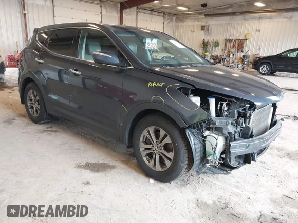 ✅ 2014 Hyundai Santa Fe • VIN: 5XYZU3LB0EG126189 • Lot: 44829804. Listed on IAAI with 139,479 mi. Free auction sales archive from the USA and detailed vehicle history report at DreamBid. Image 1.