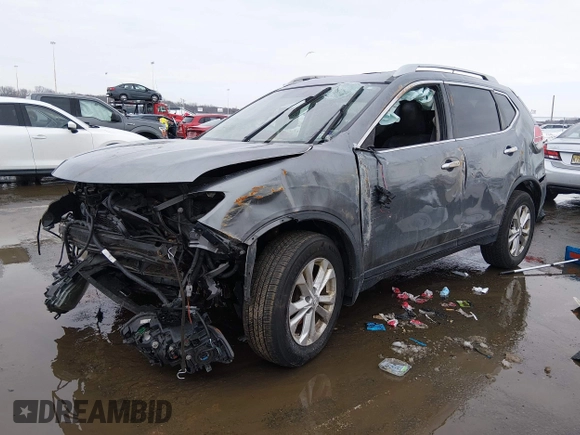 ✅ 2015 Nissan Rogue SL • VIN: 5N1AT2MV4FC894858 • Lot: 44455754. Wystawiony na IAAI z przebiegiem 136 054 mil. Bezpłatny archiwum sprzedaży aukcyjnych z USA i szczegółowy raport historii pojazdu na DreamBid. Zdjęcie 2.