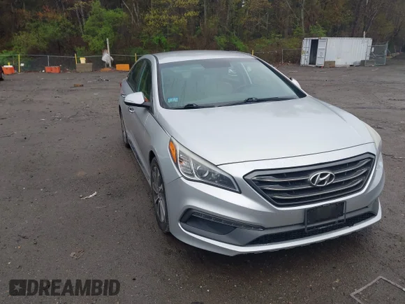 ✅ 2015 Hyundai Sonata Sport • VIN: 5NPE34AF6FH258025 • Лот: 45069098. Опубліковано раніше на IAAI з пробігом 196 924 миль. Безкоштовний доступ до архіву аукціонних продажів зі США та докладний звіт про історію автомобіля на DreamBid. Зображення 1.