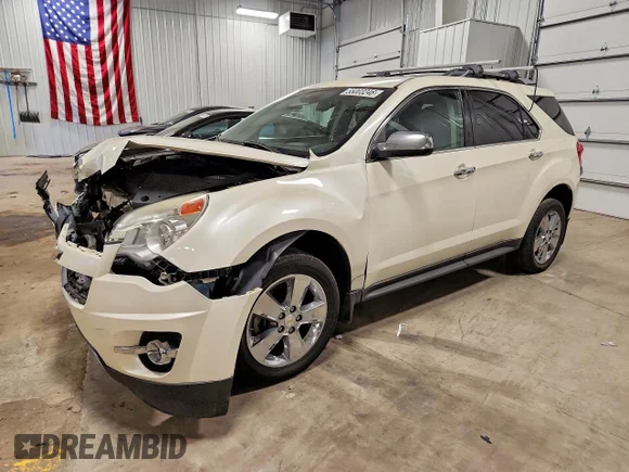 ✅ 2013 Chevrolet Equinox LTZ • VIN: 1GNFLGEK6DZ133584 • Lot: 55003246. Listed on Copart with 192,590 mi. Free auction sales archive from the USA and detailed vehicle history report at DreamBid. Image 1.