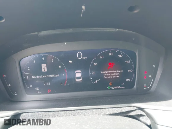 ✅ 2024 Honda Accord EX • VIN: 1HGCY1F30RA000540 • Lot: 44823180. Wystawiony na IAAI z przebiegiem 38 453 mil. Bezpłatny archiwum sprzedaży aukcyjnych z USA i szczegółowy raport historii pojazdu na DreamBid. Zdjęcie 7.