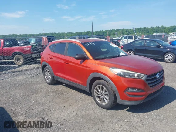 ✅ 2016 Hyundai Tucson SE • VIN: KM8J33A43GU179194 • Лот: 45145740. Опубликован ранее на IAAI с пробегом 127 365 миль. Бесплатный доступ к архиву аукционных продаж из США и подробный отчёт об истории автомобиля на DreamBid. Изображение 1.
