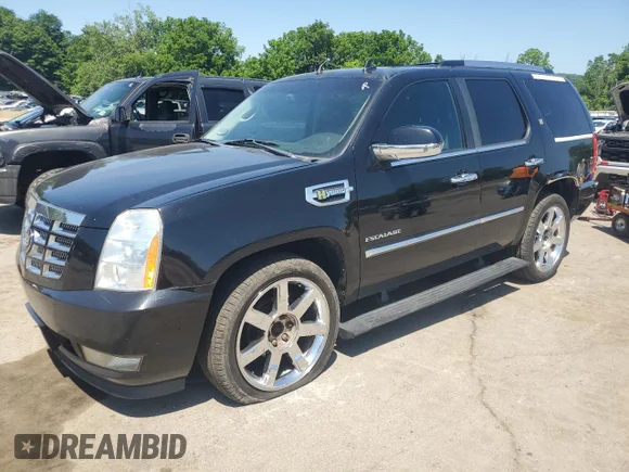 ✅ 2010 Cadillac Escalade • VIN: 1GYUKEEJ8AR258915 • Lot: 60908475. Listed on Copart with 320,565 mi. Free auction sales archive from the USA and detailed vehicle history report at DreamBid. Image 1.