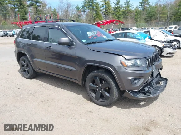 ✅ 2015 Jeep Grand Cherokee Altitude • VIN: 1C4RJFAG2FC858855 • Лот: 44987724. Опубліковано раніше на IAAI з пробігом 152 292 миль. Безкоштовний доступ до архіву аукціонних продажів зі США та докладний звіт про історію автомобіля на DreamBid. Зображення 1.