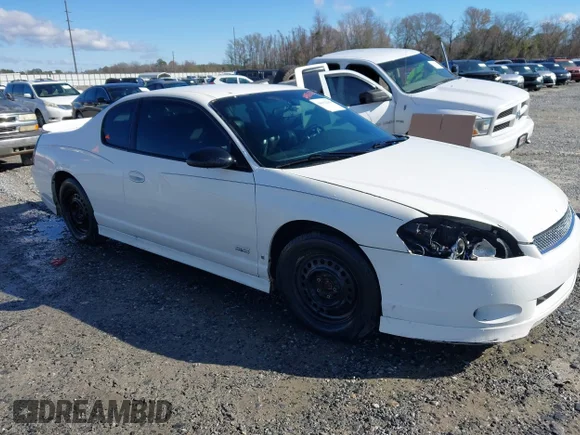 ✅ 2006 Chevrolet Monte Carlo SS • VIN: 2G1WL15C269261387 • Лот: 44396268. Опубліковано раніше на IAAI з пробігом 242 869 миль. Безкоштовний доступ до архіву аукціонних продажів зі США та докладний звіт про історію автомобіля на DreamBid. Зображення 1.