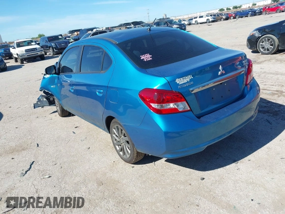 ✅ 2018 Mitsubishi Mirage SE • VIN: ML32F4FJ5JHF13428 • Lot: 42198688. Wystawiony na IAAI z przebiegiem 73 833 mil. Bezpłatny archiwum sprzedaży aukcyjnych z USA i szczegółowy raport historii pojazdu na DreamBid. Zdjęcie 3.