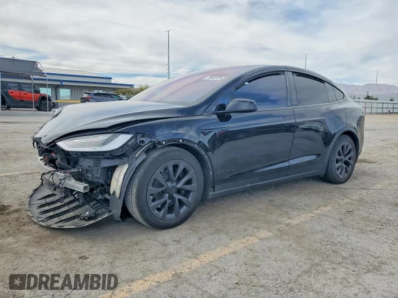 ✅ 2023 Tesla Model X • VIN: 7SAXCBE53PF375868 • Лот: 79803135. Опубліковано раніше на Copart з пробігом 22 520 миль. Безкоштовний доступ до архіву аукціонних продажів зі США та докладний звіт про історію автомобіля на DreamBid. Зображення 1.