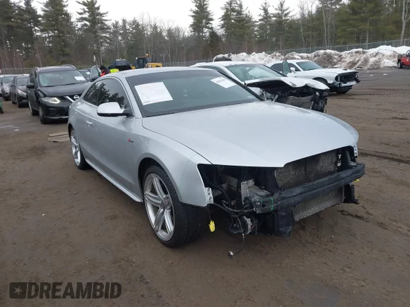 ✅ 2013 Audi S5 Premium Plus • VIN: WAUGGAFR3DA042438 • Lot: 44411613. Wystawiony na IAAI z przebiegiem 135 603 mil. Bezpłatny archiwum sprzedaży aukcyjnych z USA i szczegółowy raport historii pojazdu na DreamBid. Zdjęcie 1.