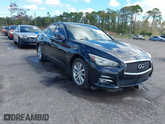 ✅ 2017 Infiniti Q50 Premium • VIN: JN1CV7AR6HM682720 • Lot: 43277038. Wystawiony na IAAI z przebiegiem 138 472 mil. Bezpłatny archiwum sprzedaży aukcyjnych z USA i szczegółowy raport historii pojazdu na DreamBid. Zdjęcie 1.