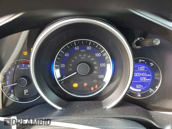 ✅ 2019 Honda Fit LX • VIN: 3HGGK5H44KM703700 • Лот: 47109936. Опубликован ранее на Copart с пробегом 5 455 миль. Бесплатный доступ к архиву аукционных продаж из США и подробный отчёт об истории автомобиля на DreamBid. Изображение 9.