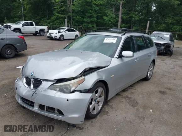 ✅ 2007 BMW 5 Series 530xi • VIN: WBANN735X7CN05010 • Lot: 45182596. Listed on IAAI with 177,949 mi. Free auction sales archive from the USA and detailed vehicle history report at DreamBid. Image 2.