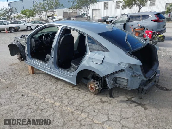 ✅ 2024 Honda Civic Sport • VIN: 2HGFE2F51RH511950 • Lot: 44819635. Listed on IAAI with 40,090 mi. Free auction sales archive from the USA and detailed vehicle history report at DreamBid. Image 3.