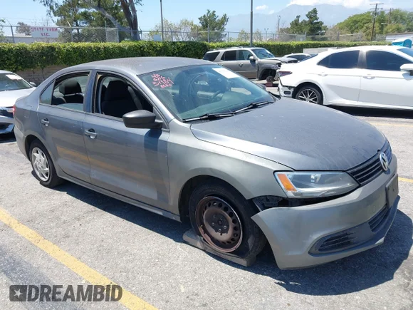 ✅ 2012 Volkswagen Jetta • VIN: 3VW2K7AJ3CM418280 • Lot: 45390198. Listed on IAAI with 145,224 mi. Free auction sales archive from the USA and detailed vehicle history report at DreamBid. Image 1.