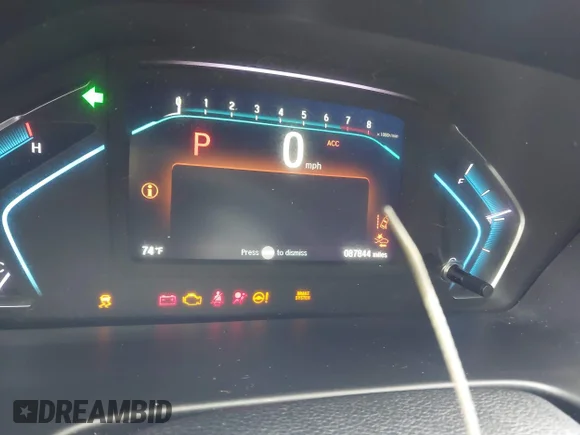 ✅ 2019 Honda Odyssey EX-L • VIN: 5FNRL6H71KB100793 • Lot: 45200979. Wystawiony na IAAI z przebiegiem 87 844 mil. Bezpłatny archiwum sprzedaży aukcyjnych z USA i szczegółowy raport historii pojazdu na DreamBid. Zdjęcie 7.
