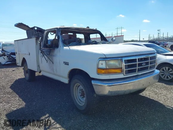 ✅ 1997 Ford F-250 • VIN: 3FEHF25G1VMA45978 • Lot: 43568377. Listed on IAAI with Not provided. Free auction sales archive from the USA and detailed vehicle history report at DreamBid. Image 1.