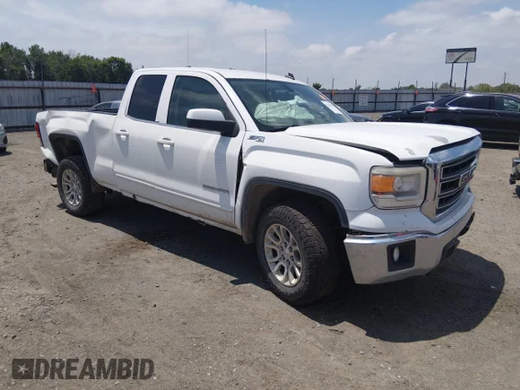 ✅ 2014 GMC Sierra 1500 SLE • VIN: 1GTV2UEC0EZ101553 • Lot: 45119037. Listed on IAAI with 216,600 mi. Free auction sales archive from the USA and detailed vehicle history report at DreamBid. Image 1.
