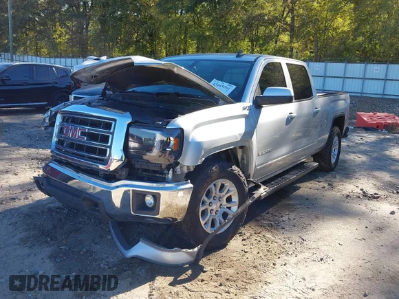 ✅ 2015 GMC Sierra 1500 SLE • VIN: 3GTU2UECXFG189170 • Lot: 43445261. Listed on IAAI with 206,298 mi. Free auction sales archive from the USA and detailed vehicle history report at DreamBid. Image 2.