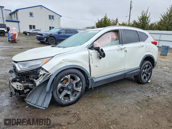 ✅ 2017 Honda CR-V Touring • VIN: 2HKRW2H90HH606790 • Lot: 47158106. Listed on Copart with Not provided. Free auction sales archive from the USA and detailed vehicle history report at DreamBid. Image 1.