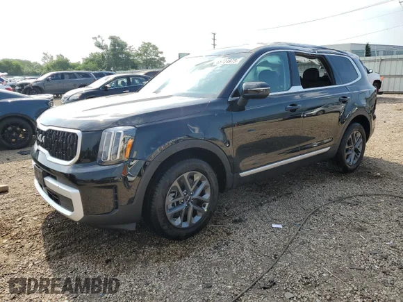 ✅ 2025 Kia Telluride LX • VIN: 5XYP24GC1SG572417 • Лот: 65724975. Опубликован ранее на Copart с пробегом 12 969 миль. Бесплатный доступ к архиву аукционных продаж из США и подробный отчёт об истории автомобиля на DreamBid. Изображение 1.