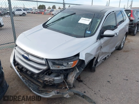✅ 2018 Ford Edge Titanium • VIN: 2FMPK4K89JBC13334 • Лот: 43984440. Опубликован ранее на IAAI с пробегом 106 795 миль. Бесплатный доступ к архиву аукционных продаж из США и подробный отчёт об истории автомобиля на DreamBid. Изображение 6.